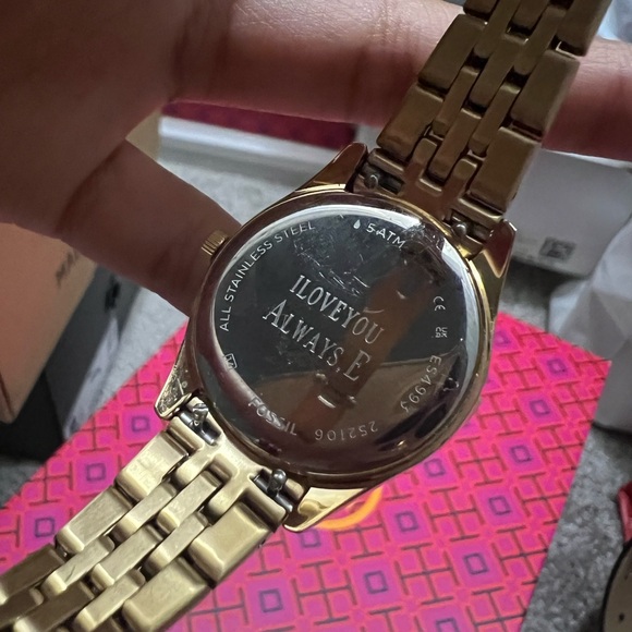Fossil Gold Watch